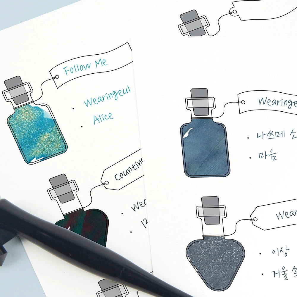 Wearingeul - Alice's Potion Color Swatch Card Surfaces Wearingeul 