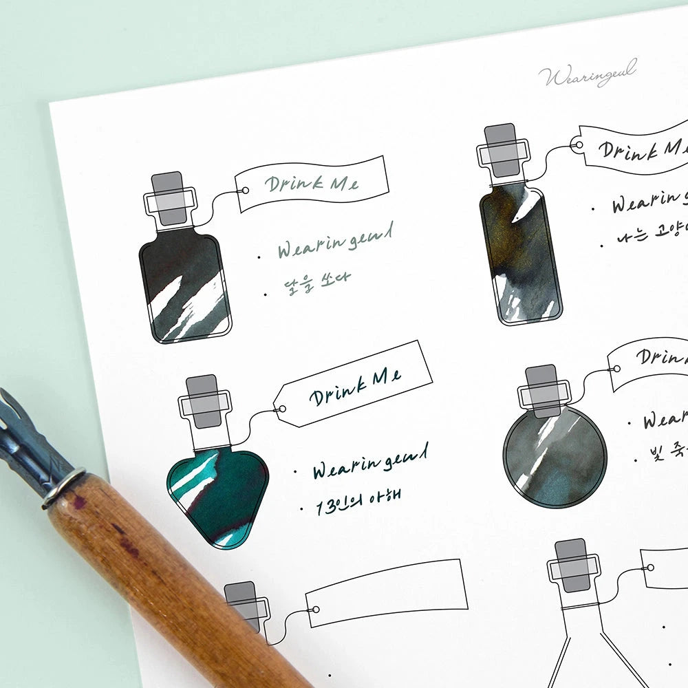 Wearingeul - Alice's Potion Color Swatch Card Surfaces Wearingeul 