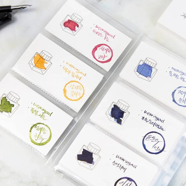 Wearingeul - Ink Color Card Binder Surfaces Wearingeul 