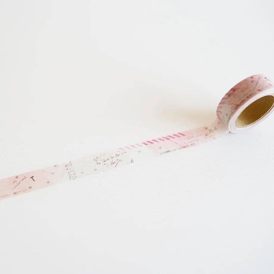 Yohaku Washi Tape - Check & Stripe Starlight Washi Tape Bande 