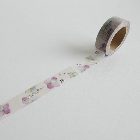 Yohaku Washi Tape - Bouquet Washi Tape Bande 