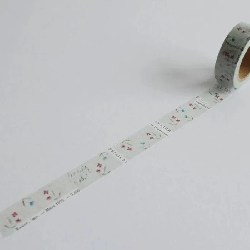 Yohaku Washi Tape - Flower Garden Washi Tape Bande 