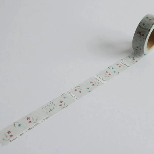 Yohaku Washi Tape - Flower Garden Washi Tape Bande 