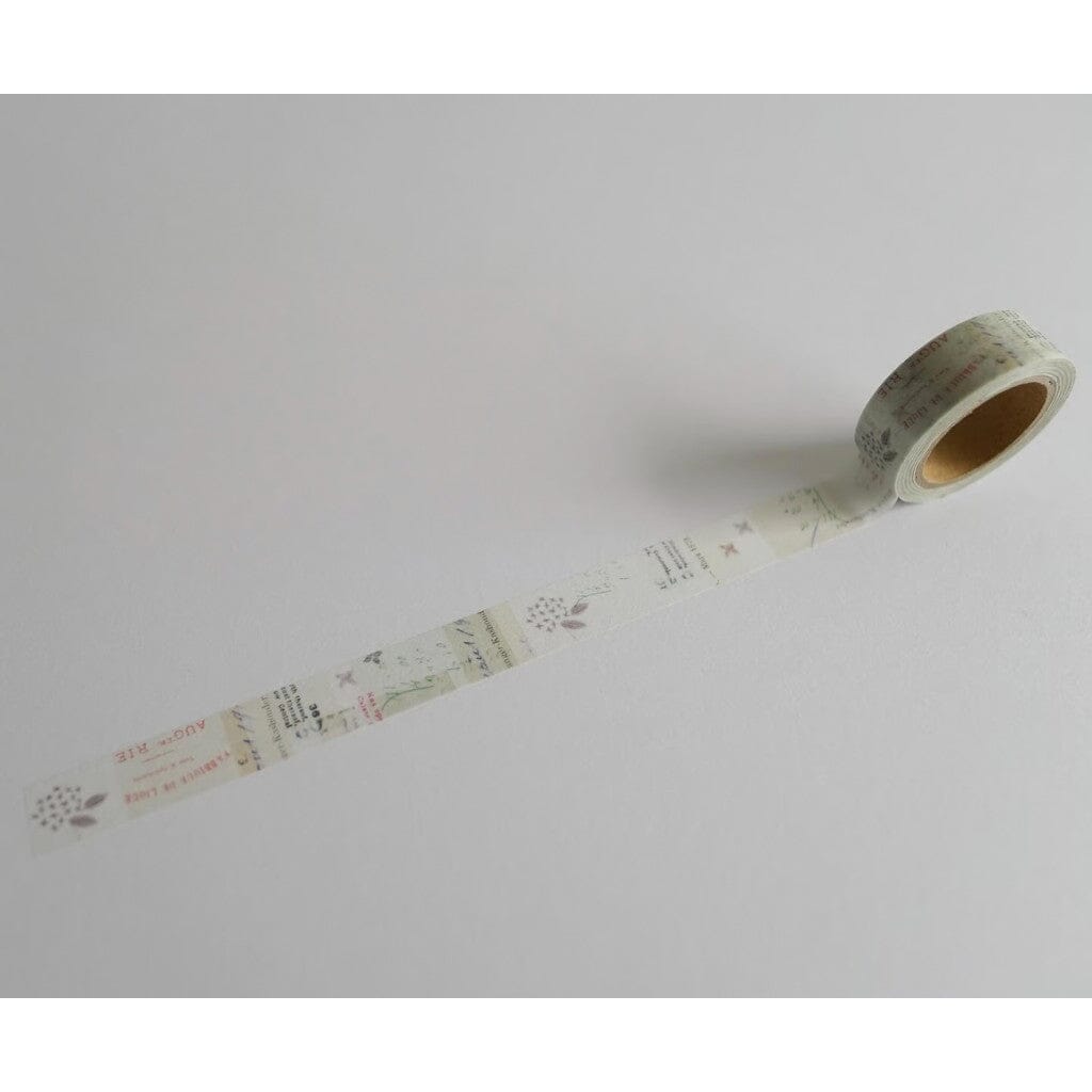 Yohaku Washi Tape - Letter Washi Tape Bande 