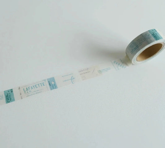 Yohaku Washi Tape - White Birch Forest Washi Tape Bande 