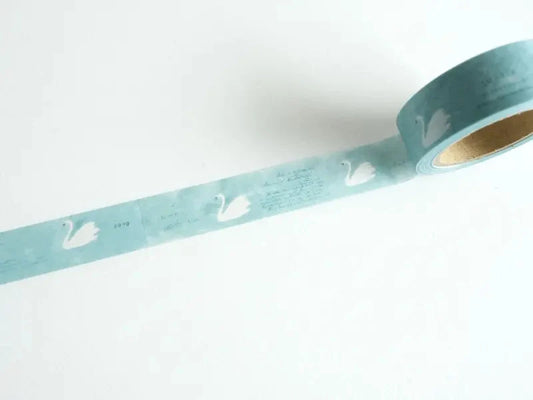 Yohaku Washi Tape - Swan Washi Tape Bande 