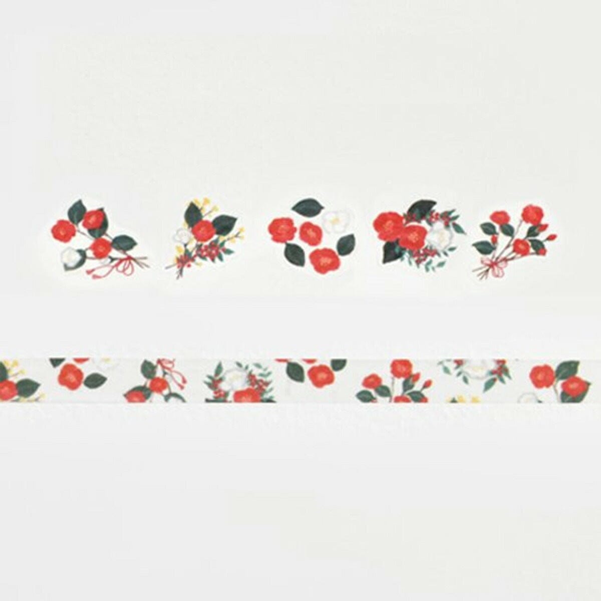 Bande Washi Roll Sticker and Masking Tape - The Words of Flowers Washi Tape Bande 