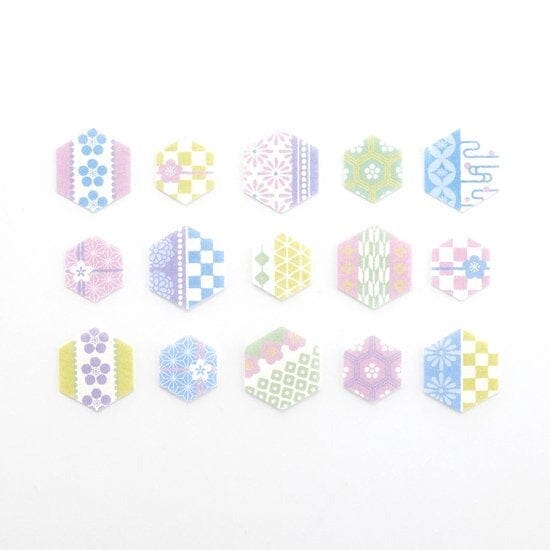 Bande Washi Roll Stickers - Tortoise Shell Pattern Washi Tape Bande 