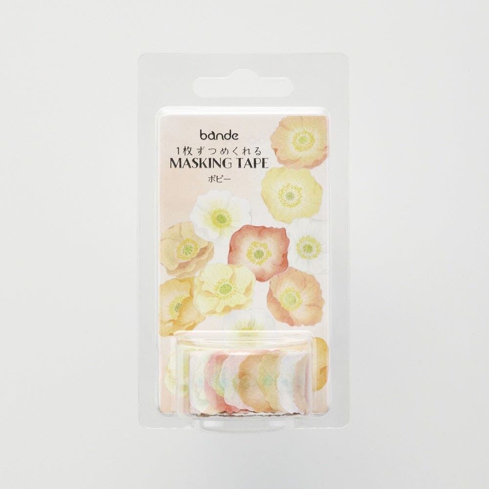 Bande Washi Roll Stickers - Poppy Washi Tape Bande 