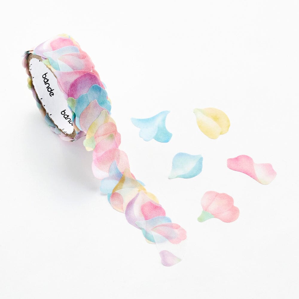 Bande Washi Roll Stickers - Flower Pink Washi Tape Bande 