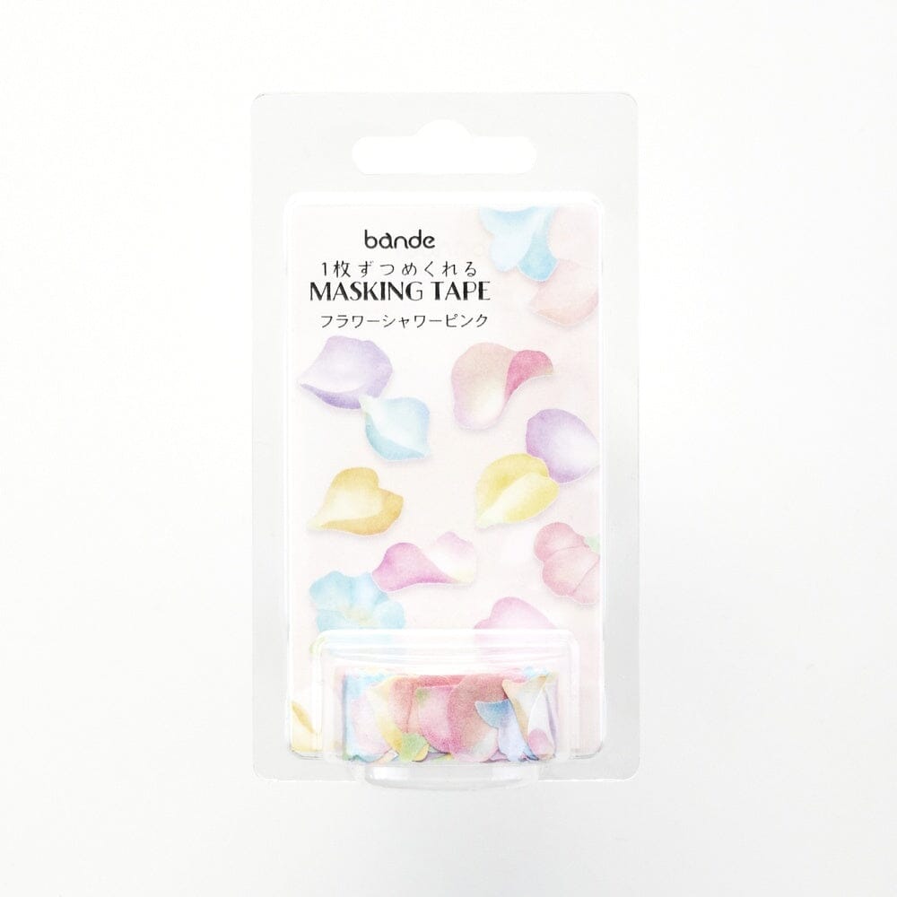 Bande Washi Roll Stickers - Flower Pink Washi Tape Bande 