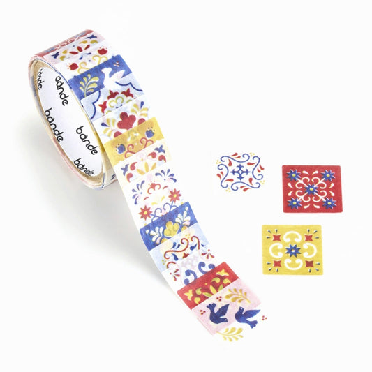 Bande Washi Roll Stickers - Tile Fairytale Washi Tape Bande 
