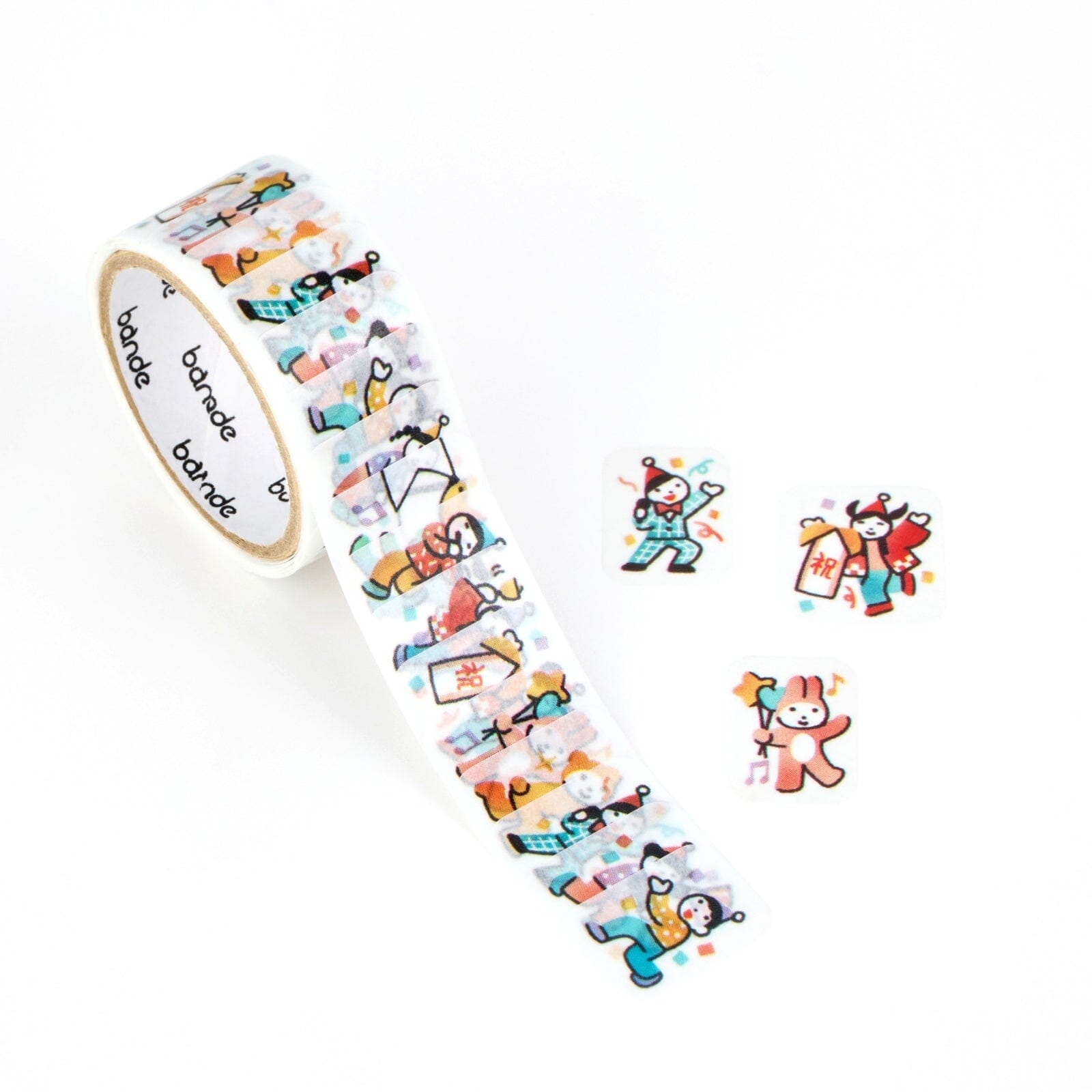 Bande Washi Roll Stickers - Celebration Team Washi Tape Bande 