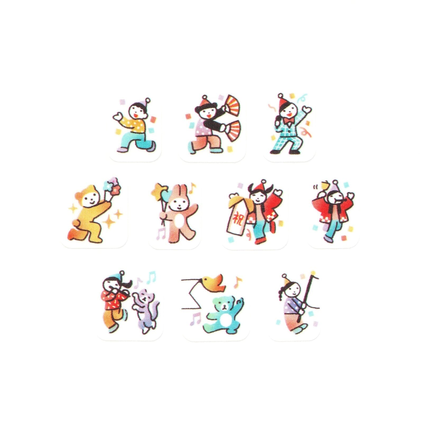 Bande Washi Roll Stickers - Celebration Team Washi Tape Bande 