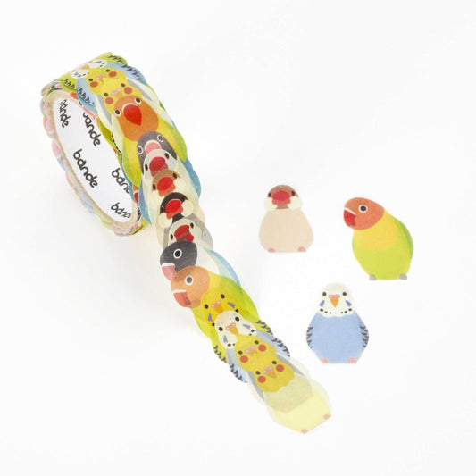 Bande Washi Roll Stickers - Parakeet Washi Tape Bande 