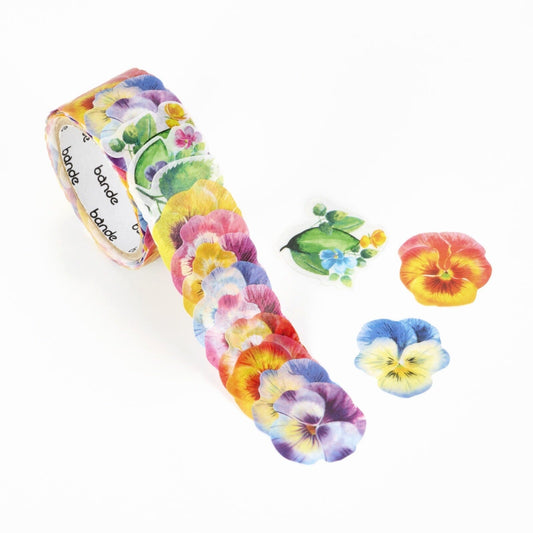 Bande Washi Roll Stickers - Pansy Washi Tape Bande 