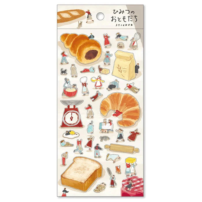 Mind Wave Secret Friend Sticker Sheet - Bread Baking Surfaces Mind Wave 