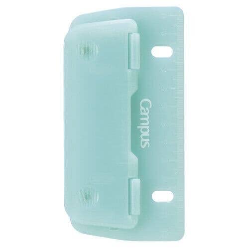 Kokuyo Campus Card 2-Hole Punch Light Green Tools & Accessories Kokuyo 