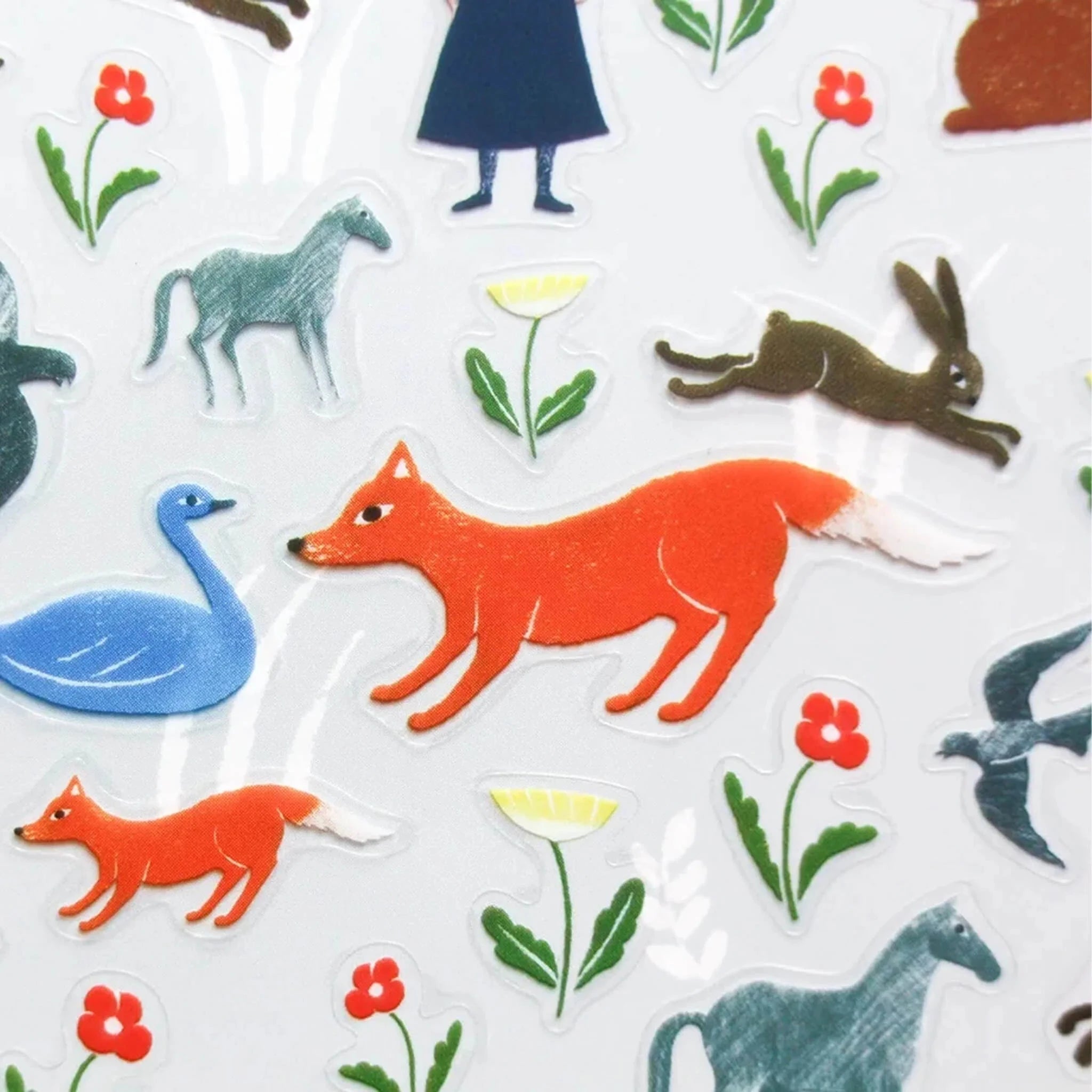 Cozyca Shuku Nishi Sticker Sheet - Garden Surfaces Cozyca 