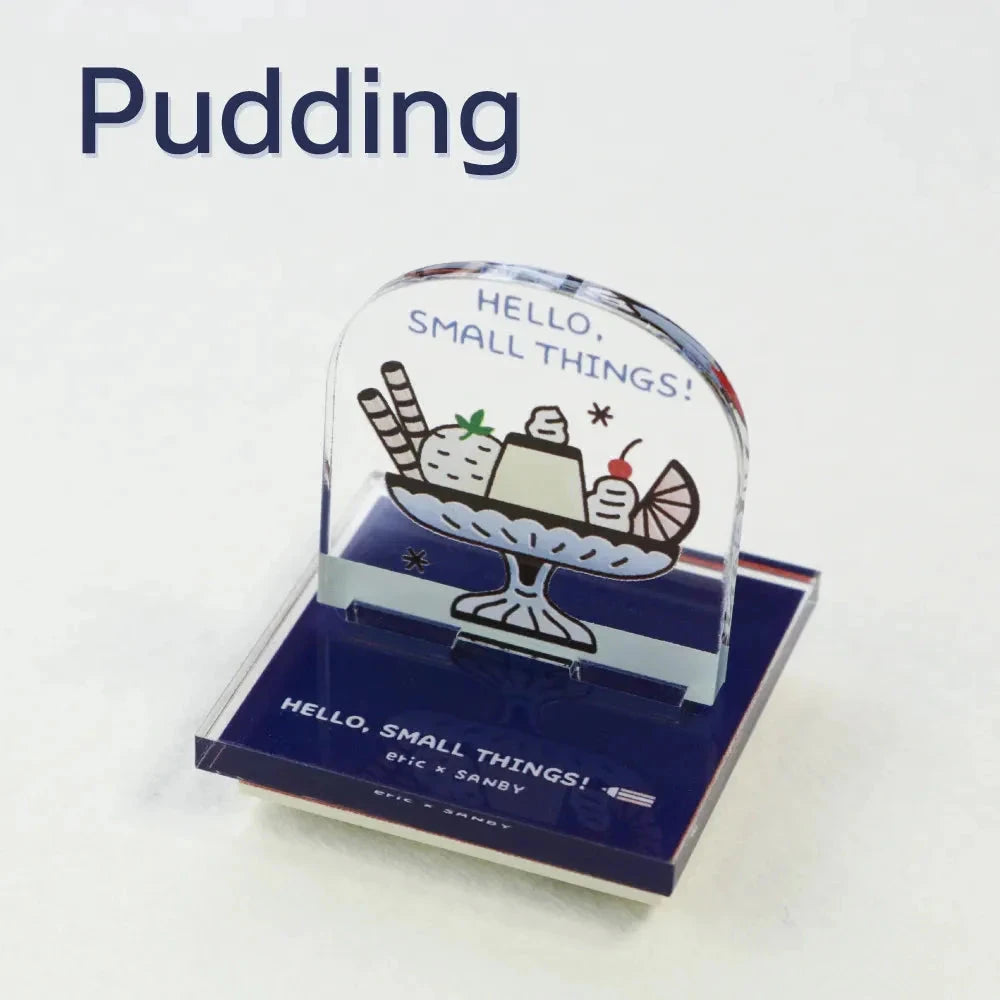 Sanby Eric Small Things Acrylic Stand Stamp - Pudding Stamps Sanby 