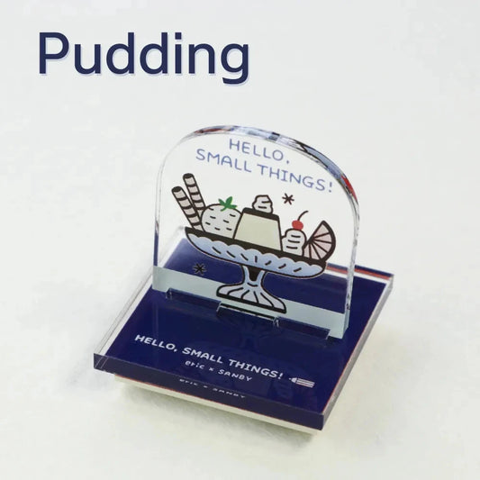 Sanby Eric Small Things Acrylic Stand Stamp - Pudding Stamps Sanby 