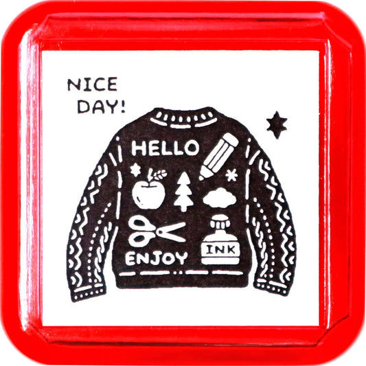 Sanby Eric Small Things Pre-Inked Stamp - Sweater Stamps Sanby 