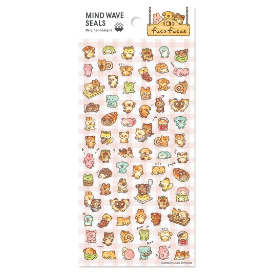 Mind Wave Original Designs Seal Sticker Sheet Surfaces Mind Wave Fuca Fuca 