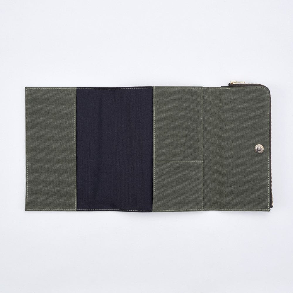 Daigo Isshoni Canvas Notebook Cover B6 - Green Tools & Accessories Daigo 