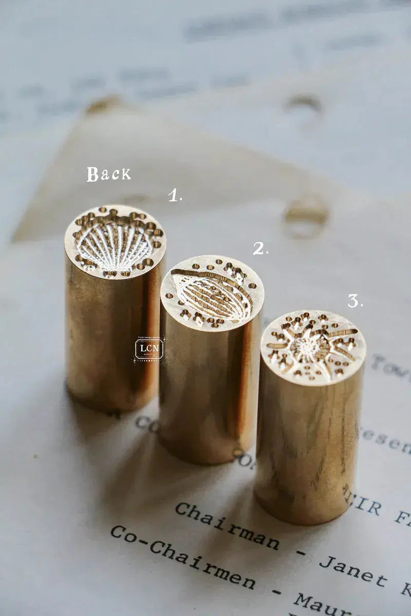 LCN Design Studio Mini Double-Sided Wax Seal Stamp Set Bezels & Charms LCN 