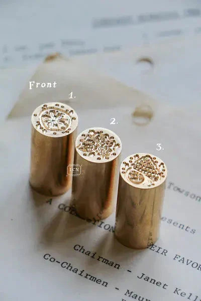 LCN Design Studio Mini Double-Sided Wax Seal Stamp Set Bezels & Charms LCN 