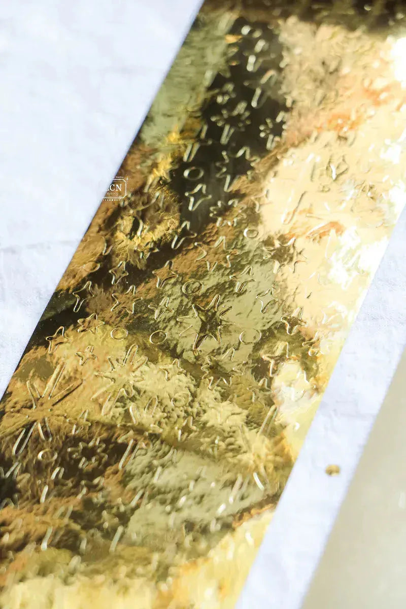 LCN Design Studio Star Kiss Cut Tape - Gold Gloss Stickers LCN 