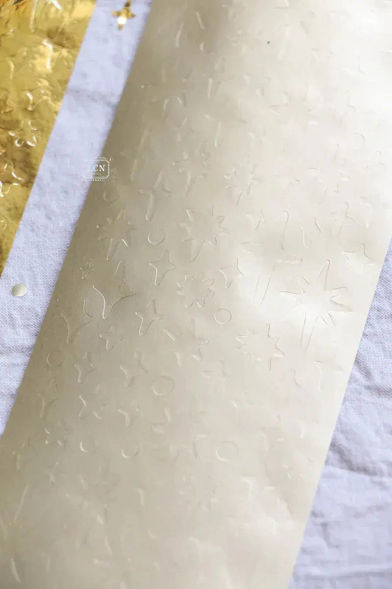LCN Design Studio Star Kiss Cut Tape - Gold Matte Stickers LCN 