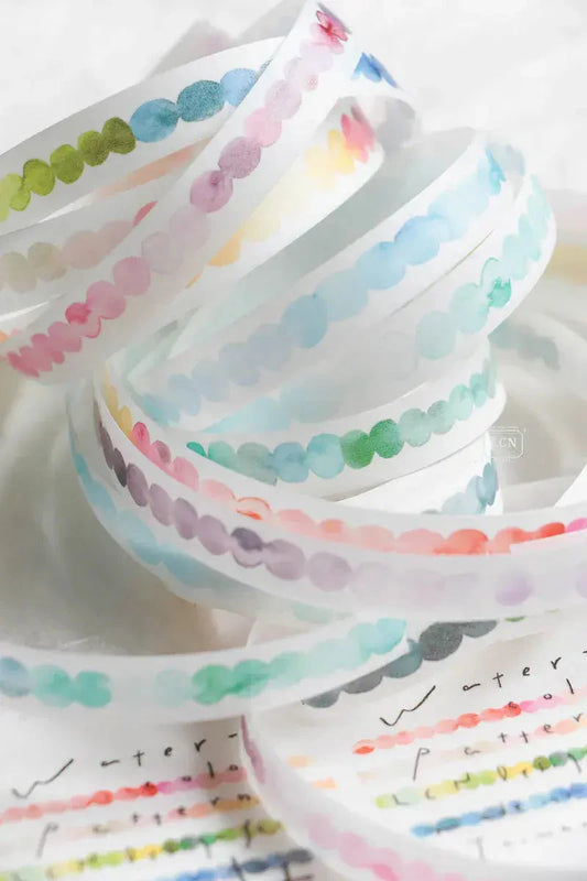 LCN Design Studio Washi Tape - Watercolor Pattern Washi Tape LCN 