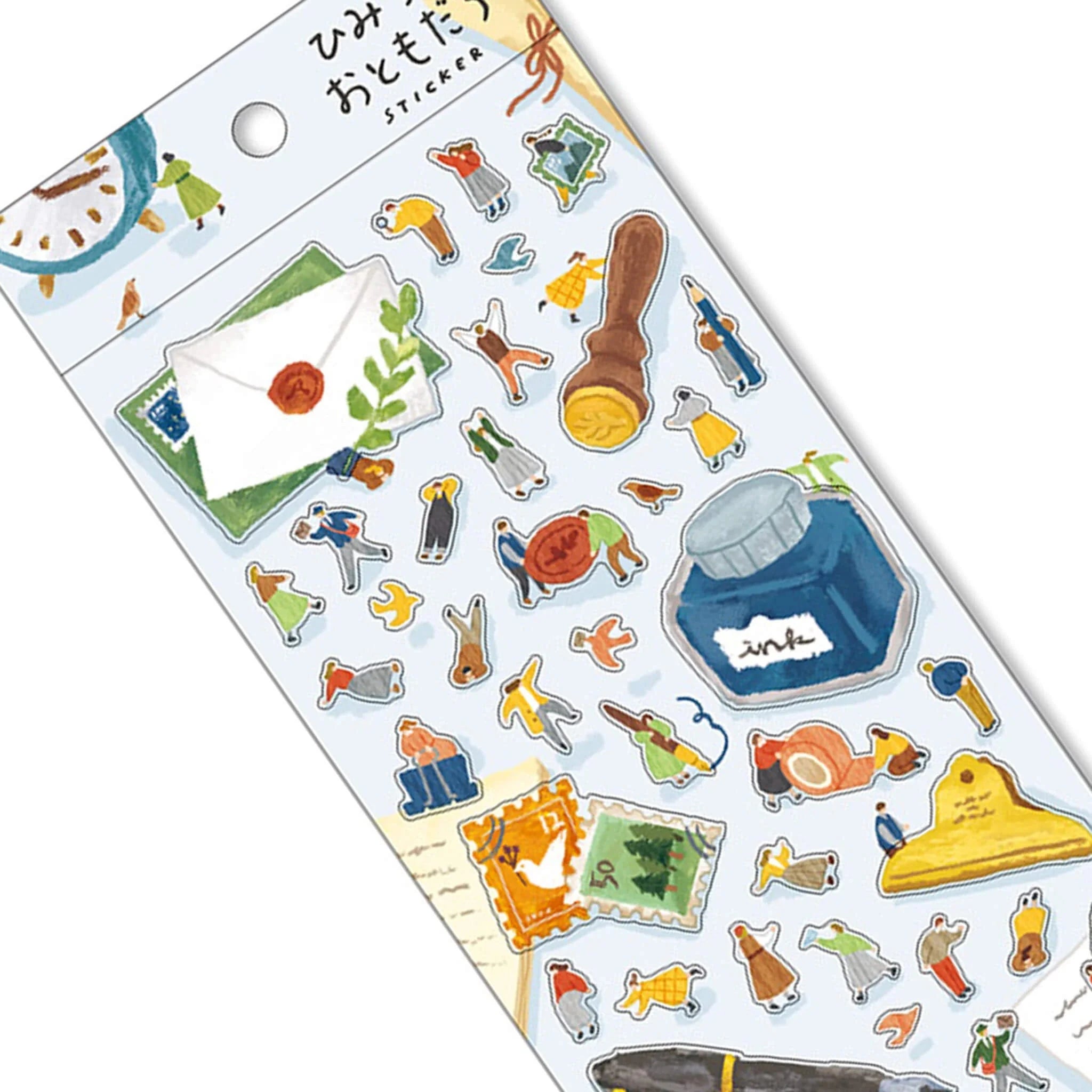 Mind Wave Secret Friend Sticker Sheet - Secret Letter Surfaces Mind Wave 
