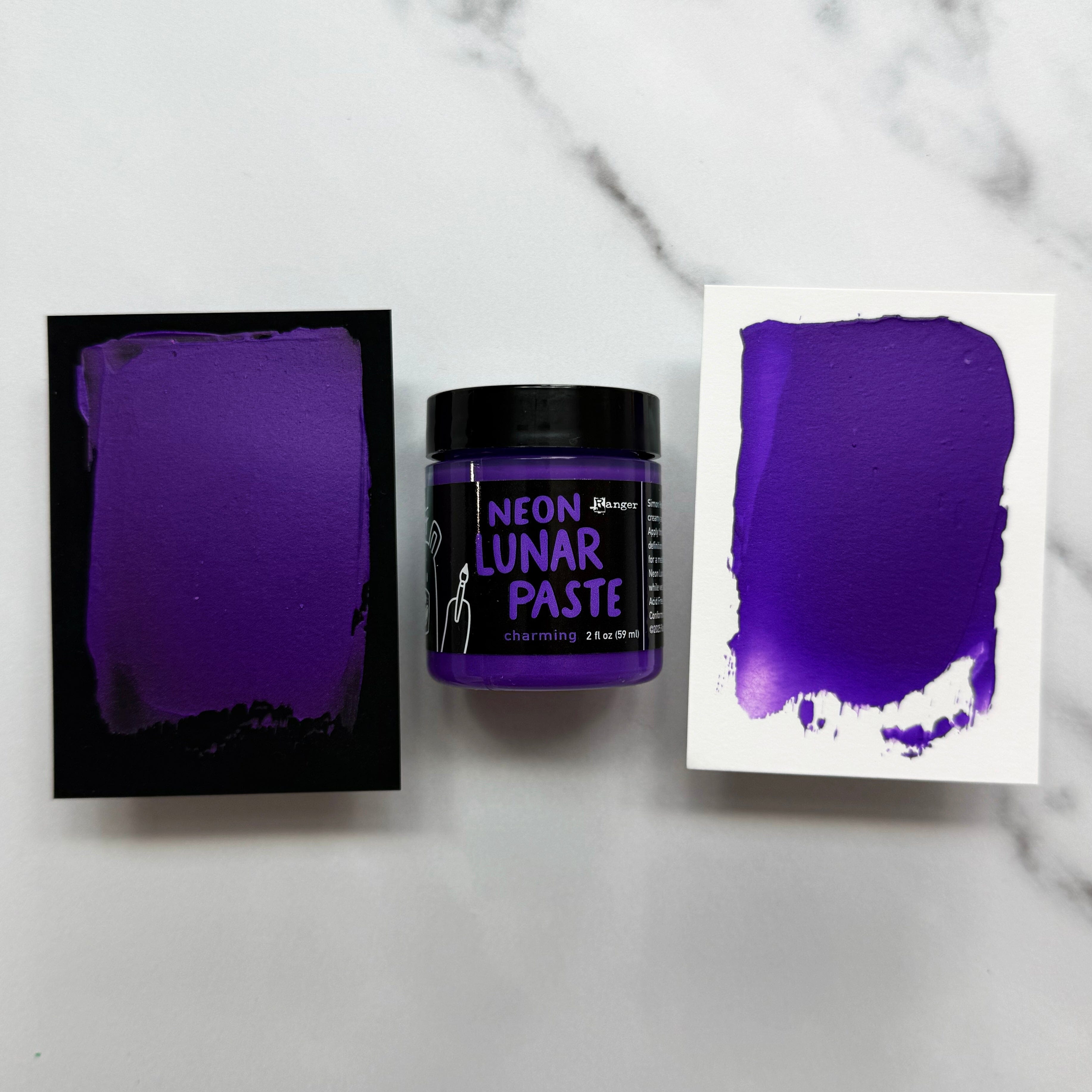 Simon Hurley create. Neon Lunar Paste Charming, 2oz Adhesives & Mediums Simon Hurley 