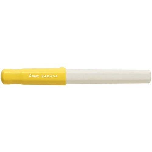 Pilot Kakuno Fountain Pen - Soft Yellow Fine Writing & Coloring Pilot 