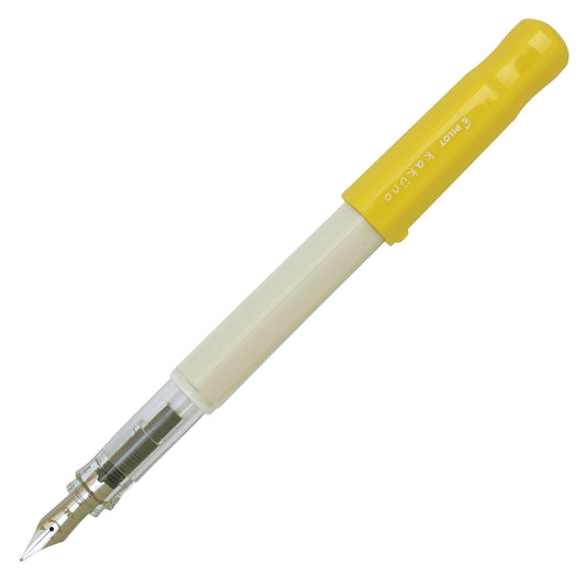 Pilot Kakuno Fountain Pen - Soft Yellow Fine Writing & Coloring Pilot 