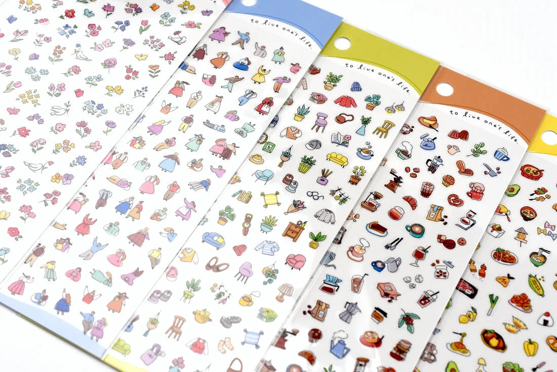 Mind Wave Poko Time Seal Sticker Sheet Surfaces Mind Wave 