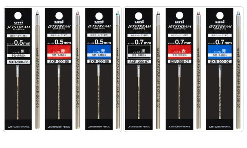 Uni-ball Jetstream Prime SXR-200 Refill Writing & Coloring UniBall 