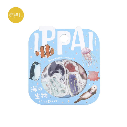 BGM IPPAI Flake Stickers Stickers BGM Lots of Sea Life 