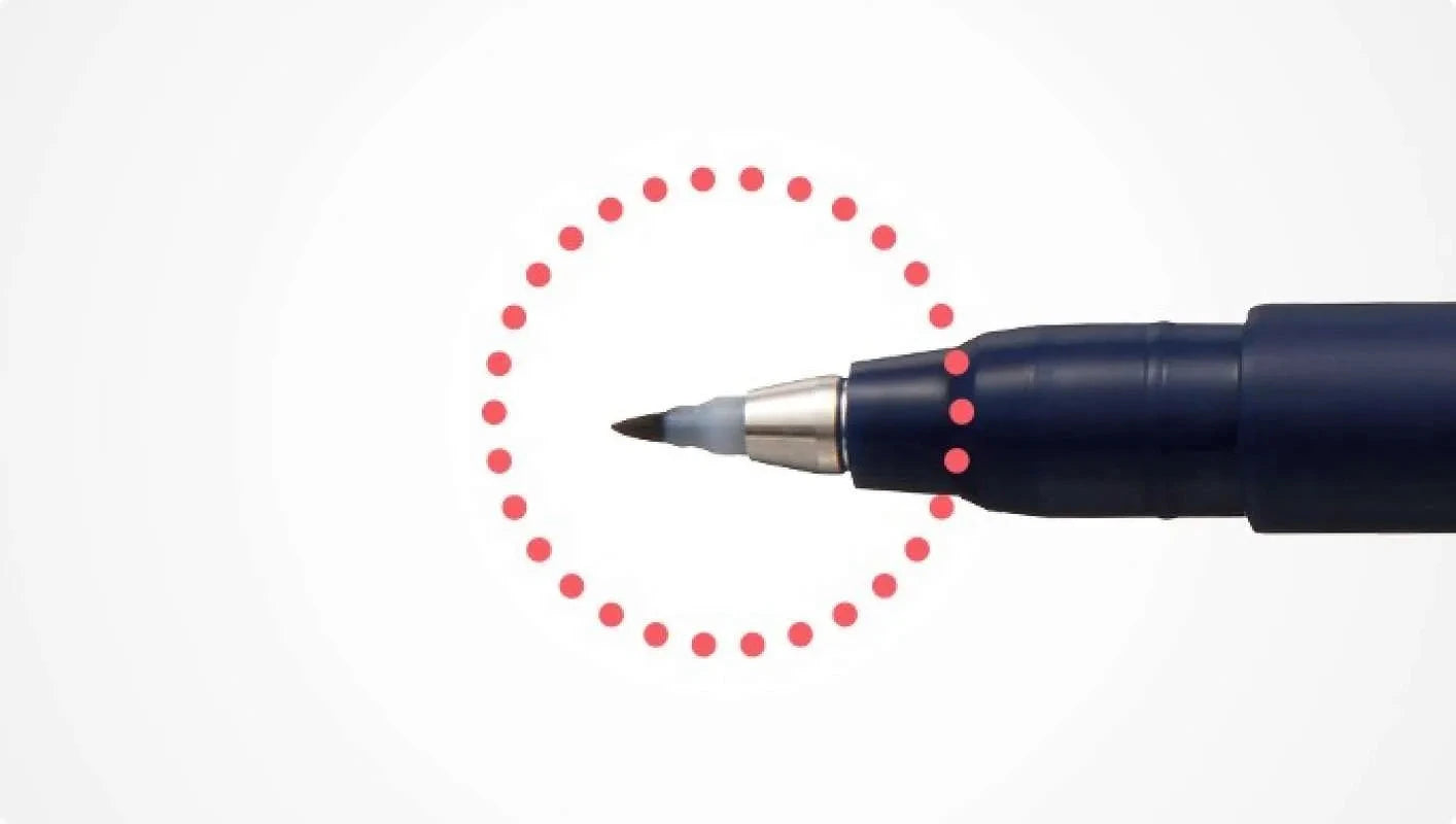 Tombow Fudenosuke Soft Tip Brush Pen, Black Writing & Coloring Tombow 