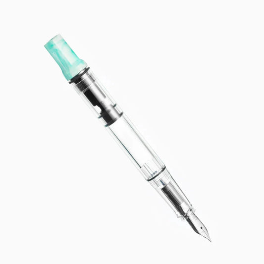 Twsbi Eco Fountain Pen - Amazonite 1.1 Stub Writing & Coloring Twsbi 