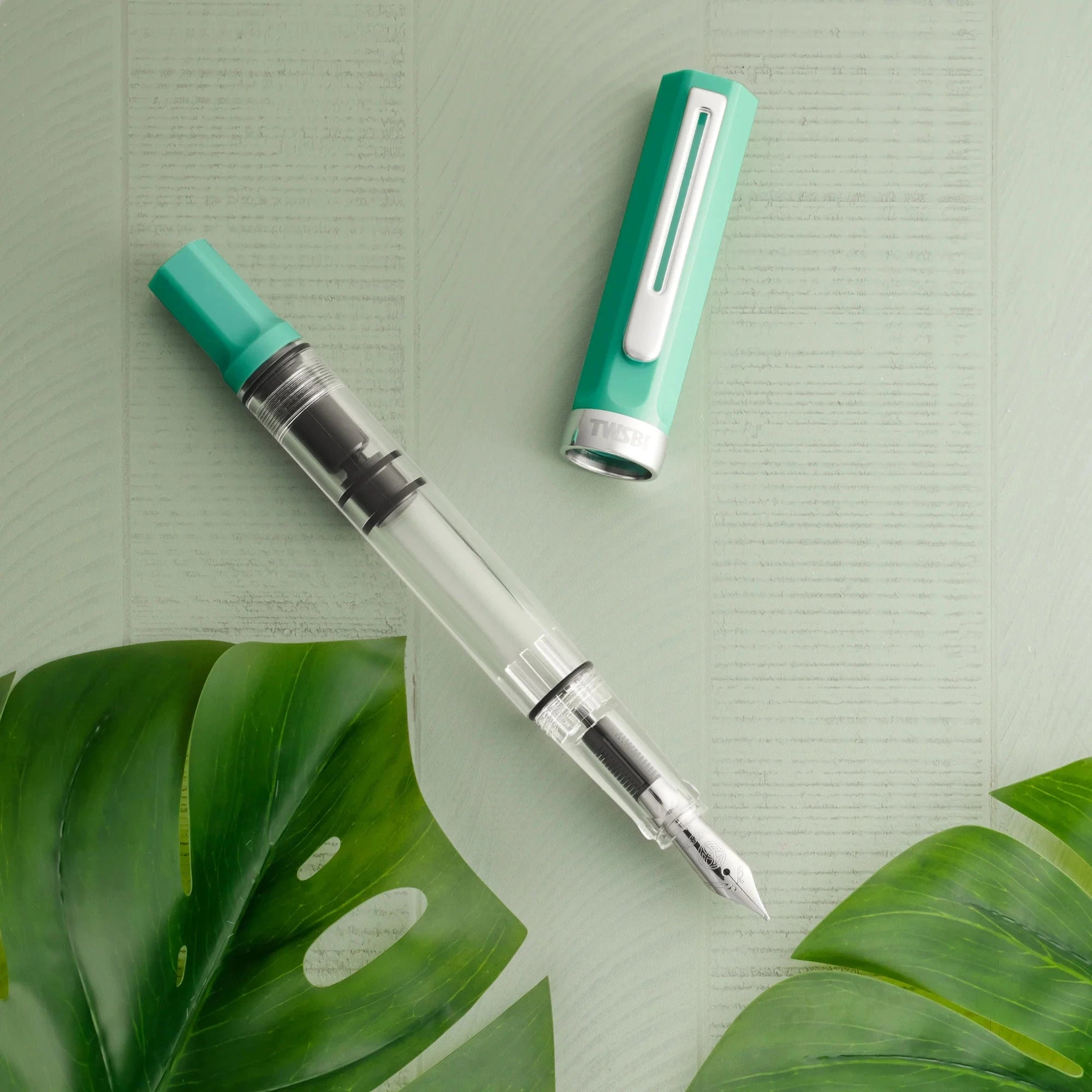 Twsbi Eco Fountain Pen Limited Edition - Persian Green Writing & Coloring Twsbi 
