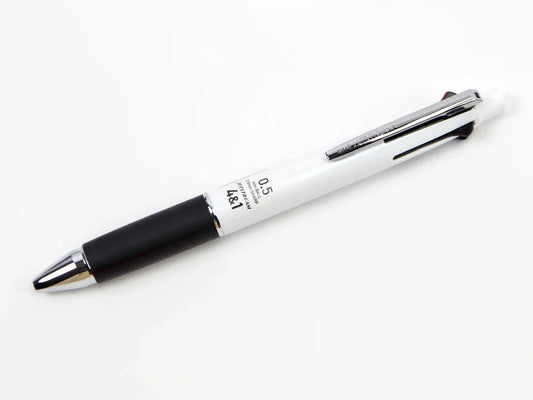 Uni-ball JetStream 4&1 Ballpoint Pen 0.5mm Black White Writing & Coloring UniBall 