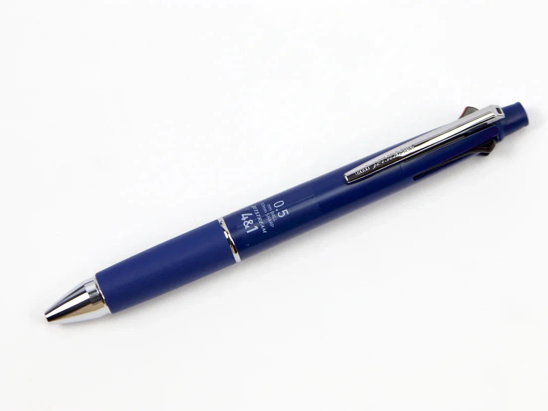 Uni-ball JetStream 4&1 Ballpoint Pen Night Blue Writing & Coloring UniBall 0.5mm 