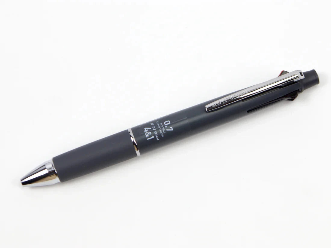 Uni-ball JetStream 4&1 Ballpoint Pen Slate Grey Writing & Coloring UniBall 0.7mm 