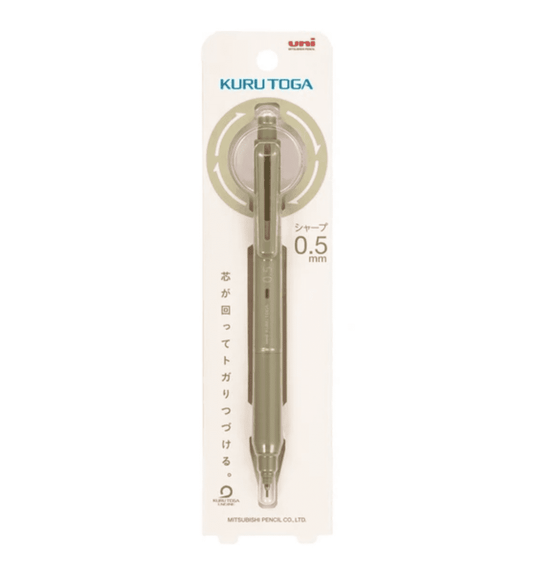 Uni-ball Kuru Toga KS Mechanical Pencil 0.5mm Herb Green Writing & Coloring UniBall 
