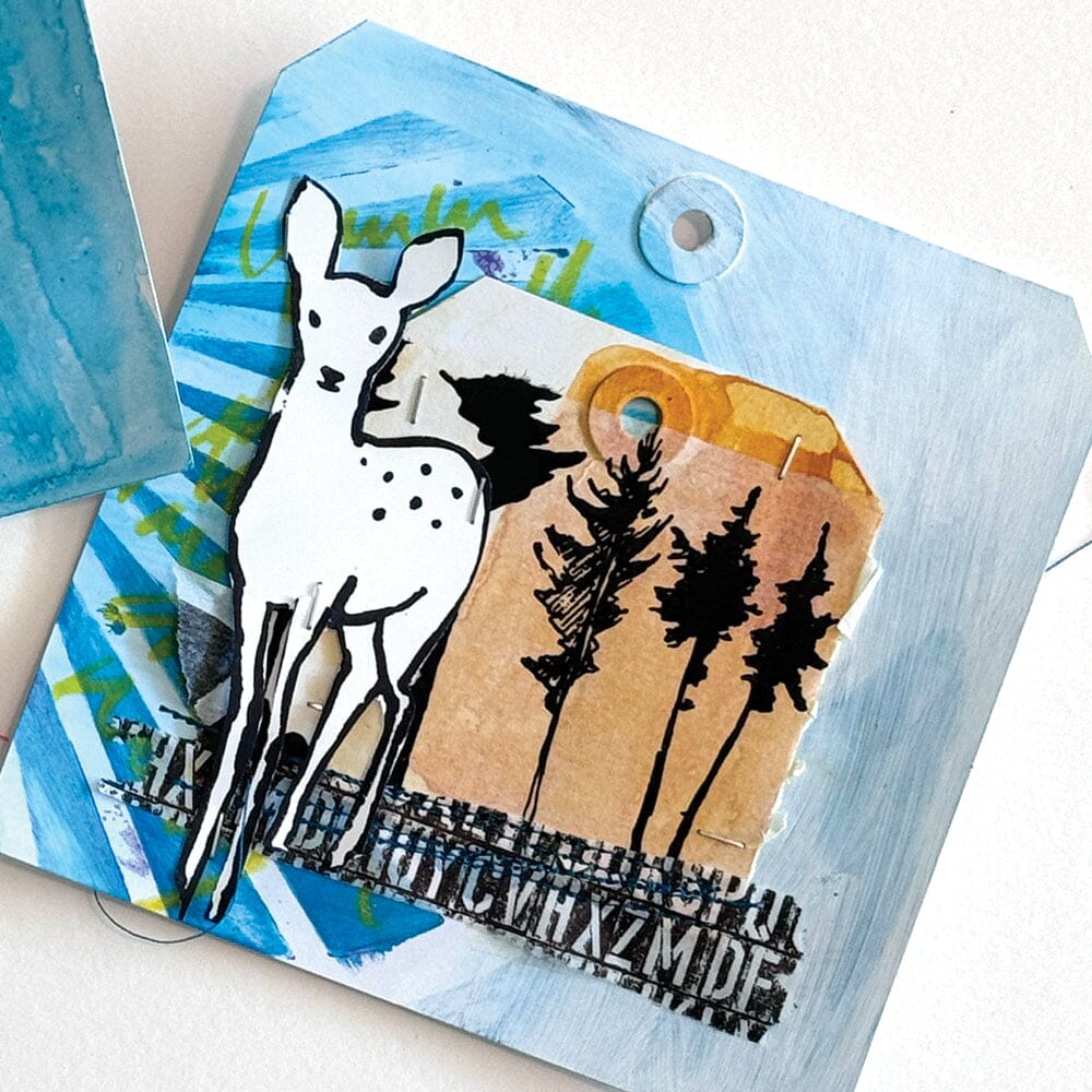 Dina Wakley Media Tags & Collage Paper Bundle Bundles Dina Wakley Media 