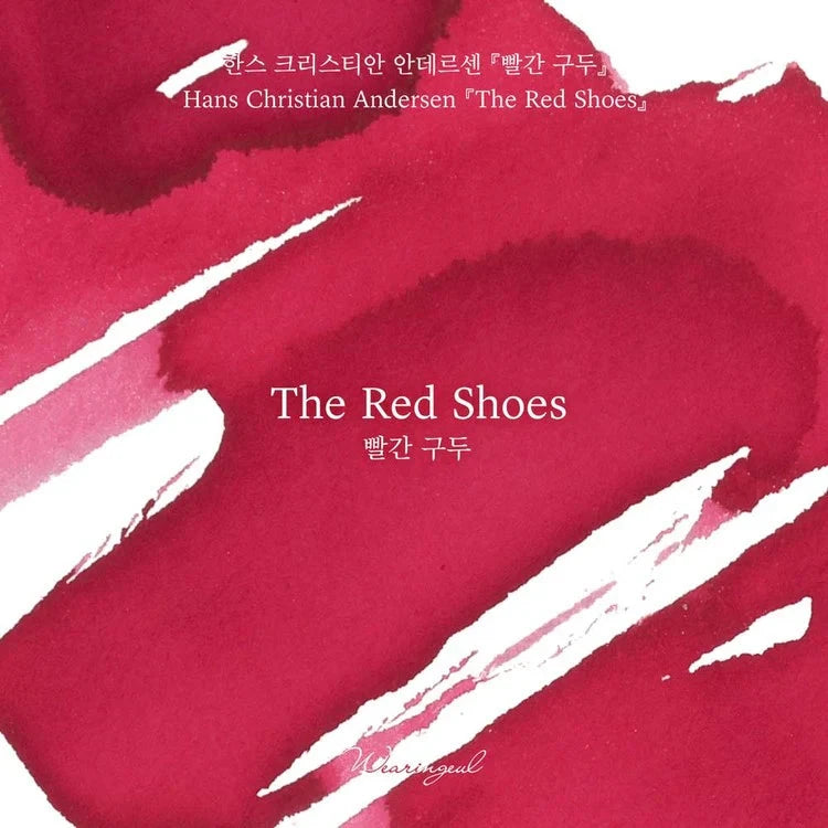 Wearingeul Ink - The Red Shoes 30ml Bottled Ink Writing & Coloring Wearingeul 