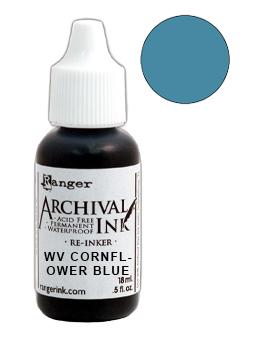 Wendy Vecchi Archival Ink™ Pad Re-Inker Cornflower Blue, 0.5oz Ink Wendy Vecchi 